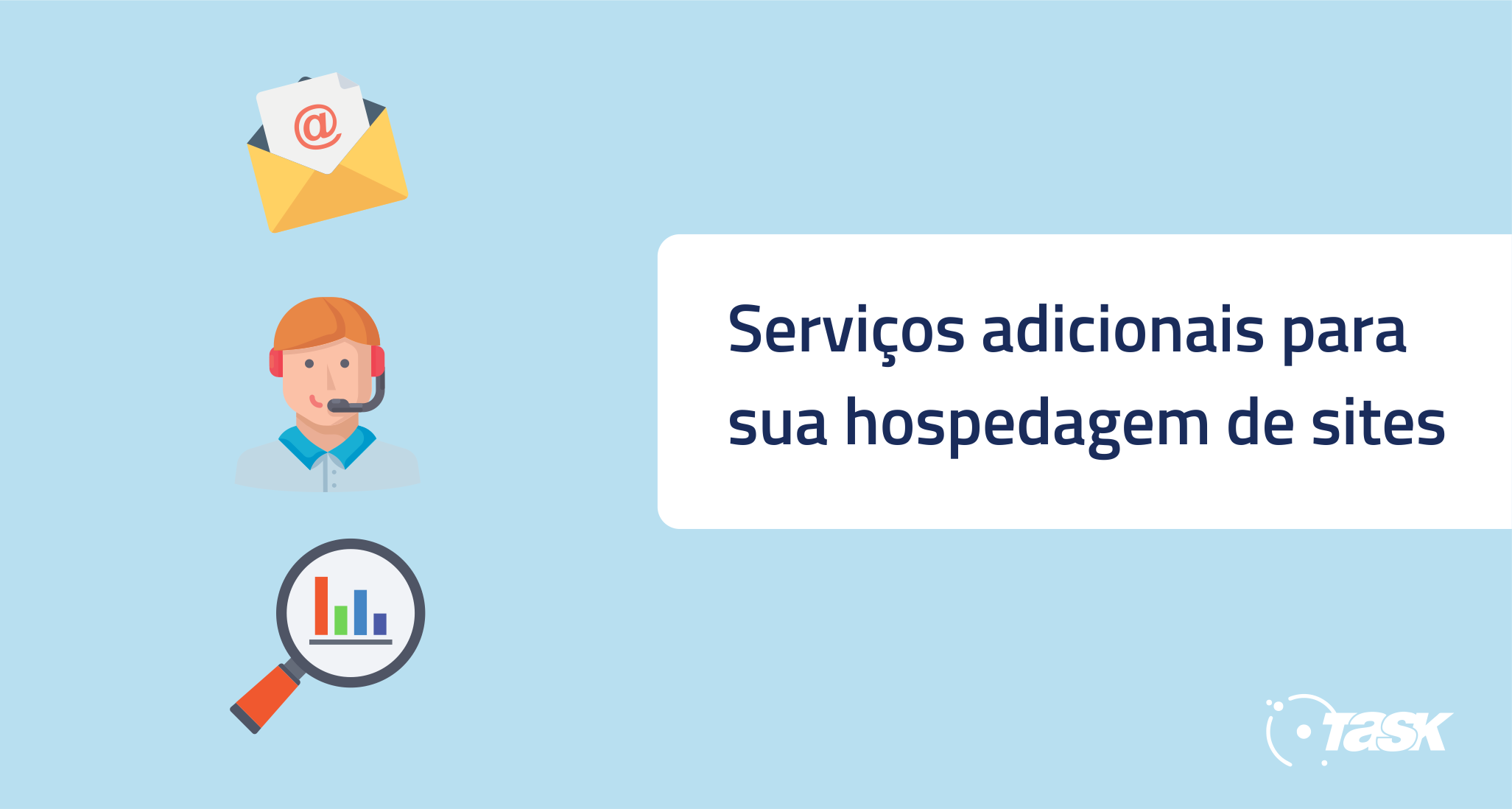 Serviços adicionais para hospedagem de site